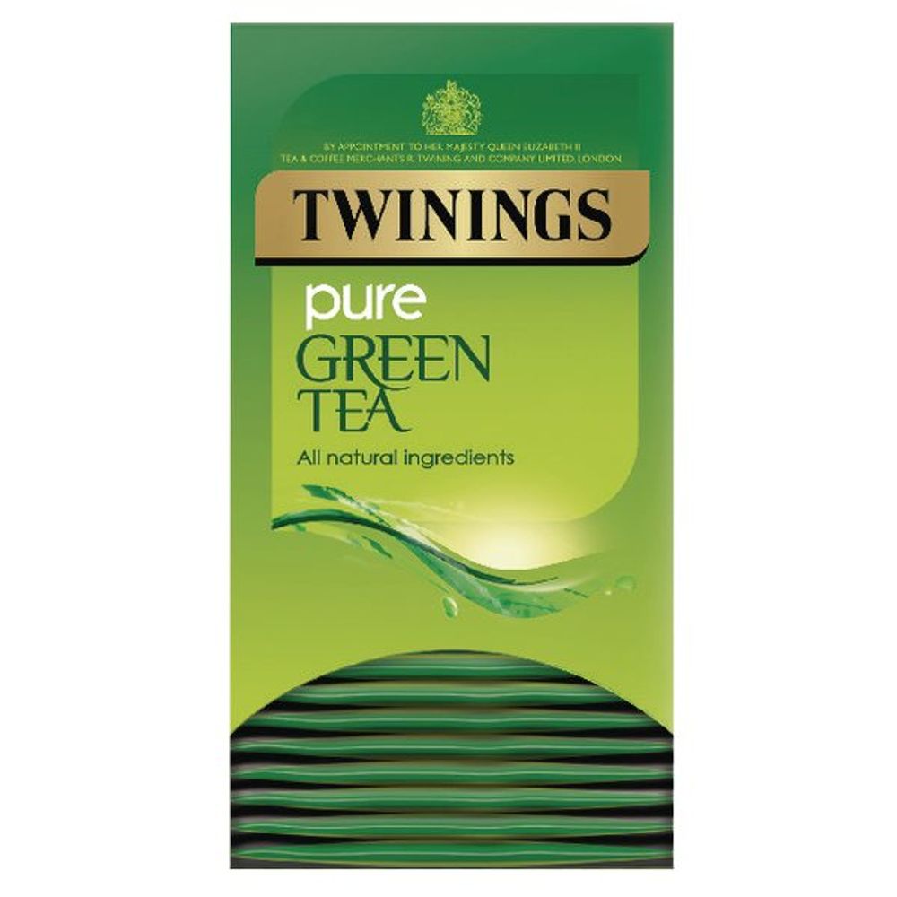 Twinings Pure Green Tea Bags (20 Pack) F09542