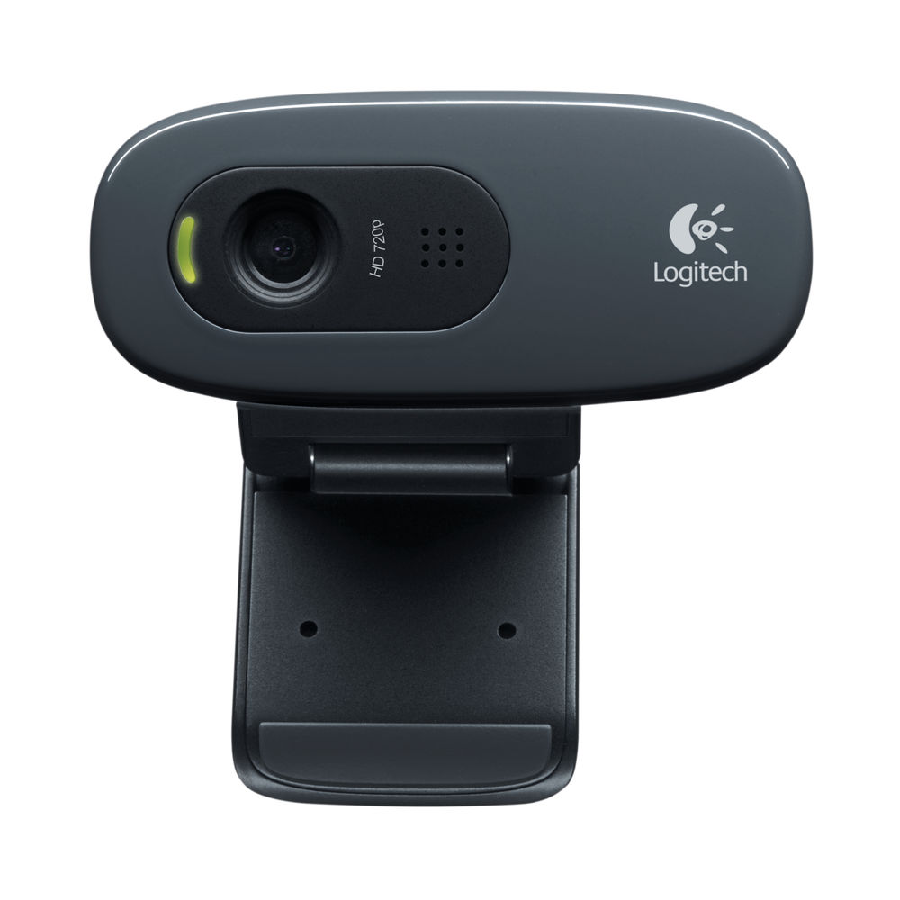 Logitech C270 Webcam 3 MP 1280x720 Pixels USB2.0 Black 960-001063