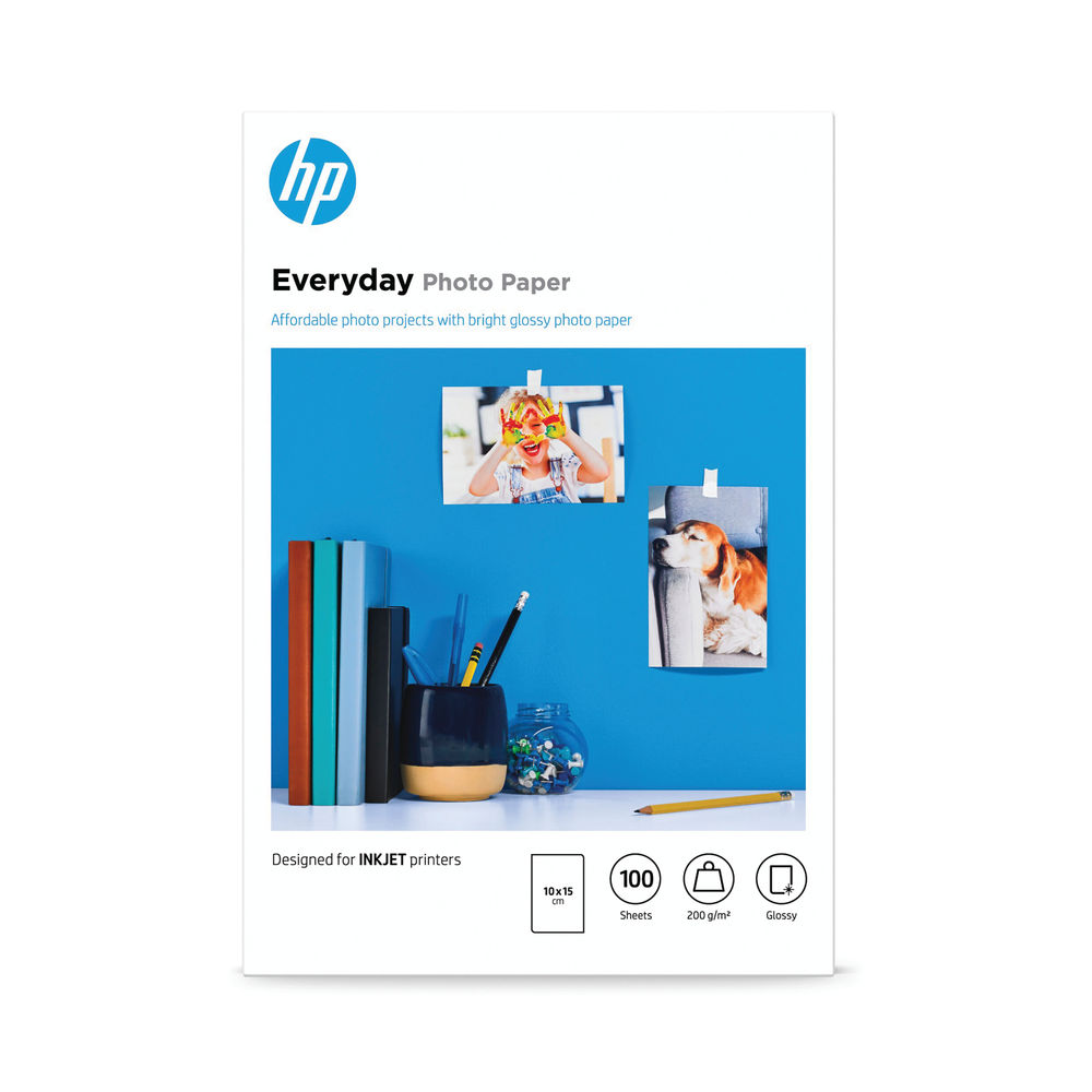 HP Advanced Photo Paper for Inkjet Printers Glossy Letter Size 8