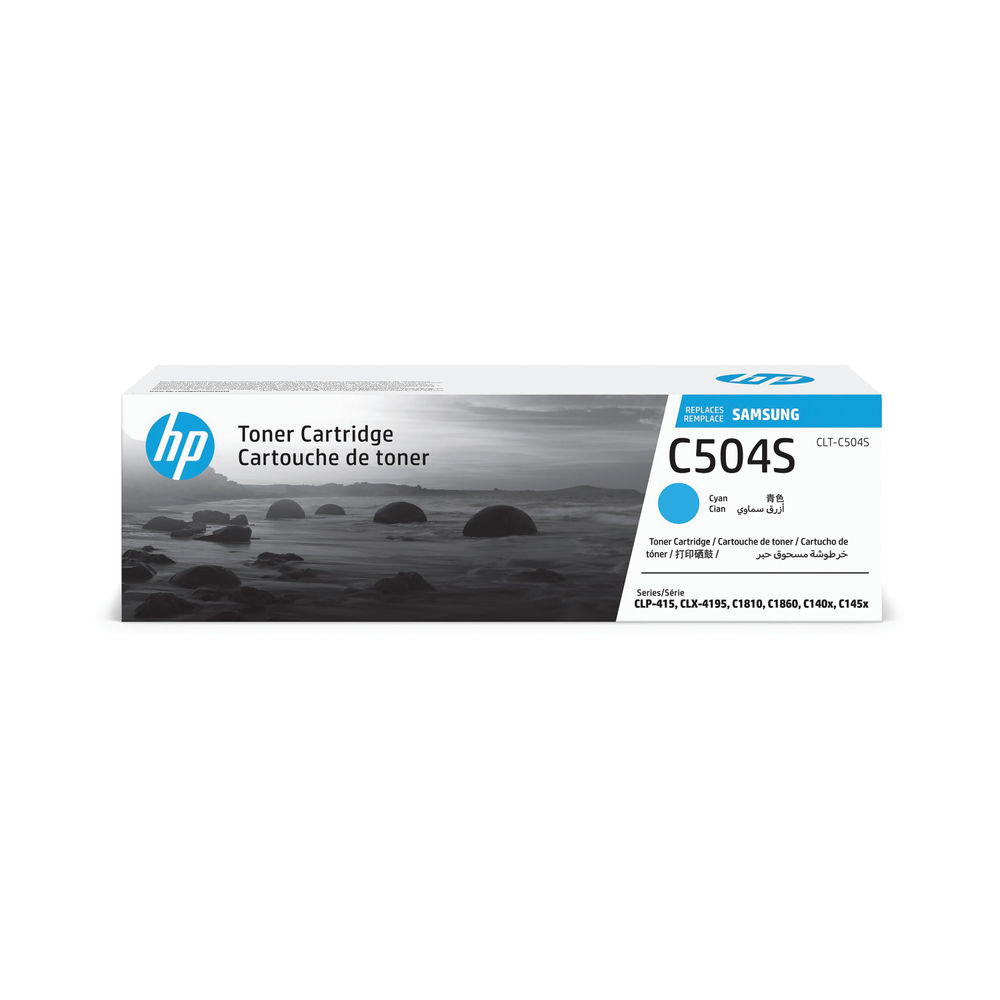 HP for Samsung CLT-C504S Toner Cartridge Cyan SU025A