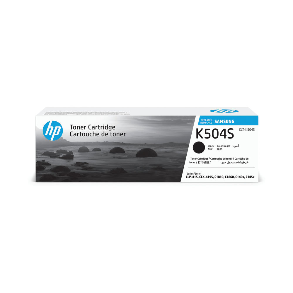 HP for Samsung CLT-K504S Toner Cartridge Black SU158A