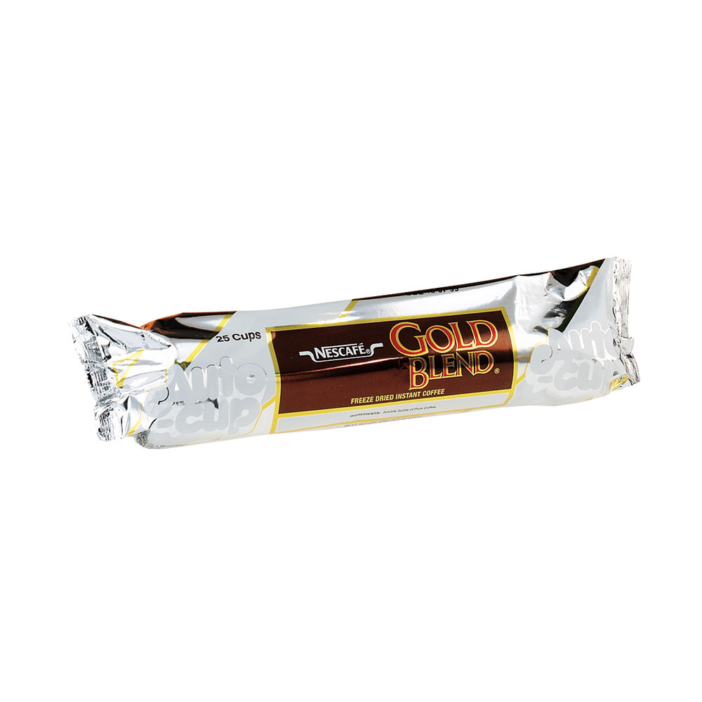 Nescafe Gold Blend in Cup Vending Coffee White (Pack 25)