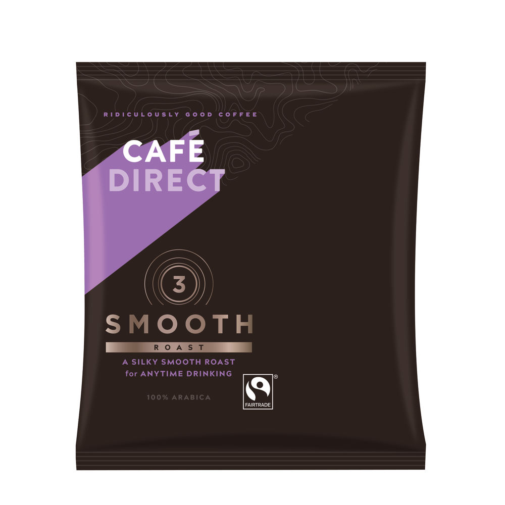 Cafedirect Smooth Roast Ground Coffee Sachet 60g (Pack of 45) TW112015