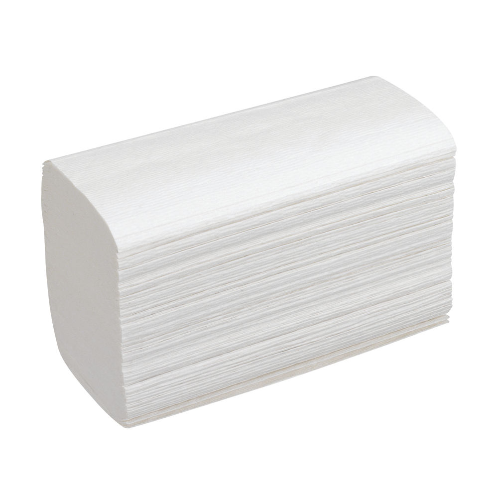 Scott White 1-Ply M-Fold Hand Towels (Pack of 25)