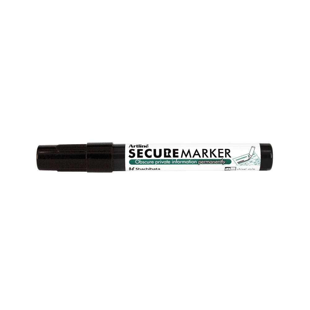 Artline Black Secure Marker Pen