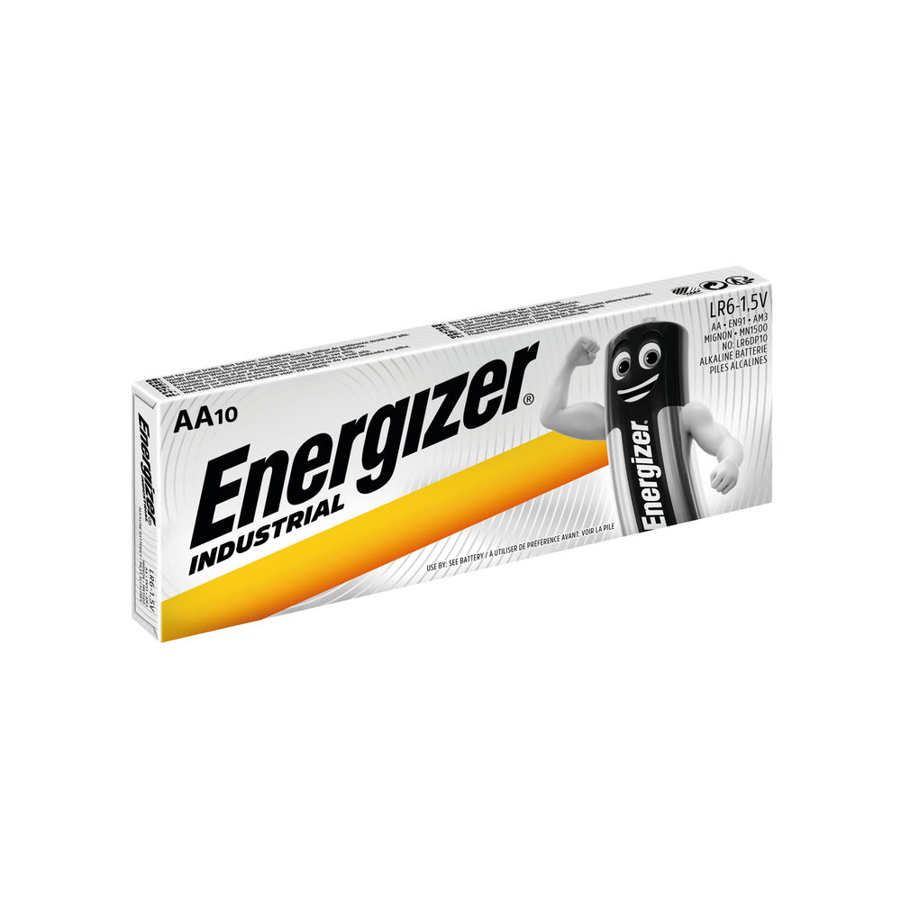 Energizer Industrial AA Batteries (Pack of 10) 636105