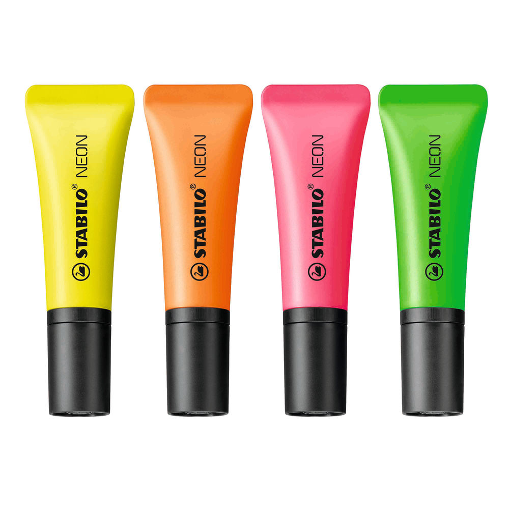 Image result for stabilo neon highlighters