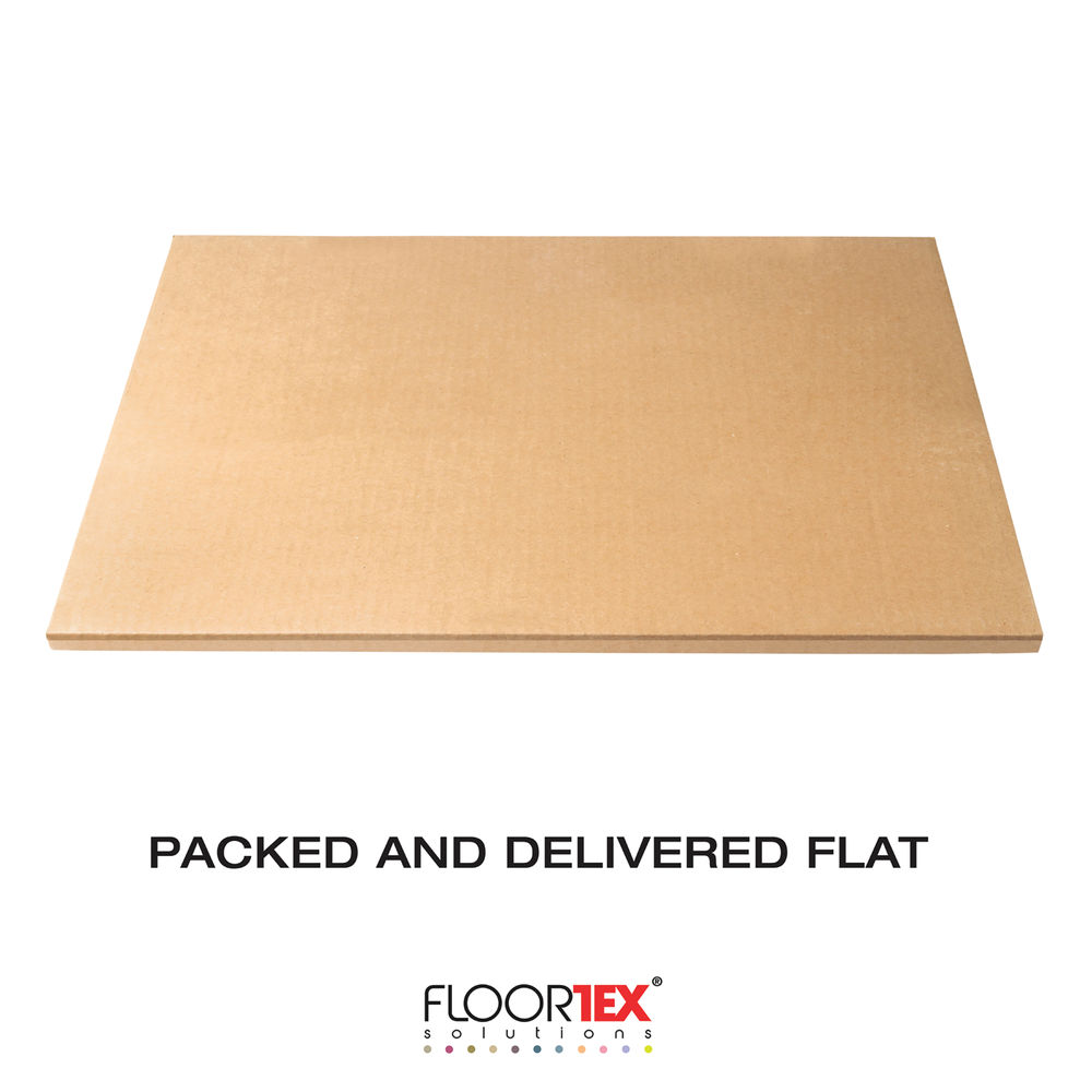 Floortex Cleartex 920 x 1210mm Lipped PVC Carpet Chair Mat