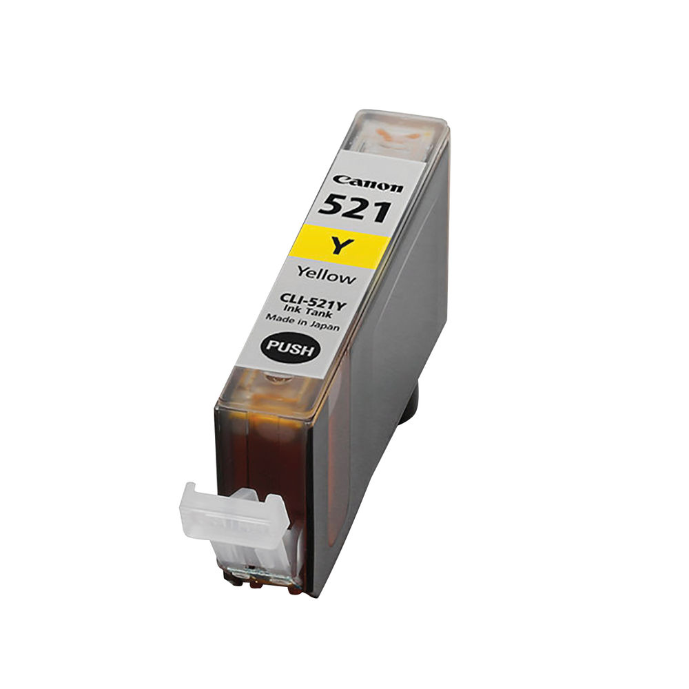 Canon CLI-521 Yellow Ink Cartridge - 2936B001