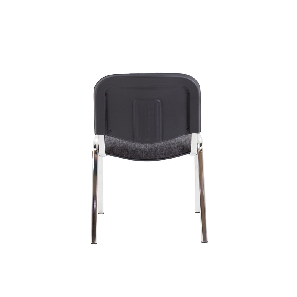 Jemini Ultra Charcoal/Chrome Multipurpose Stacking Chair