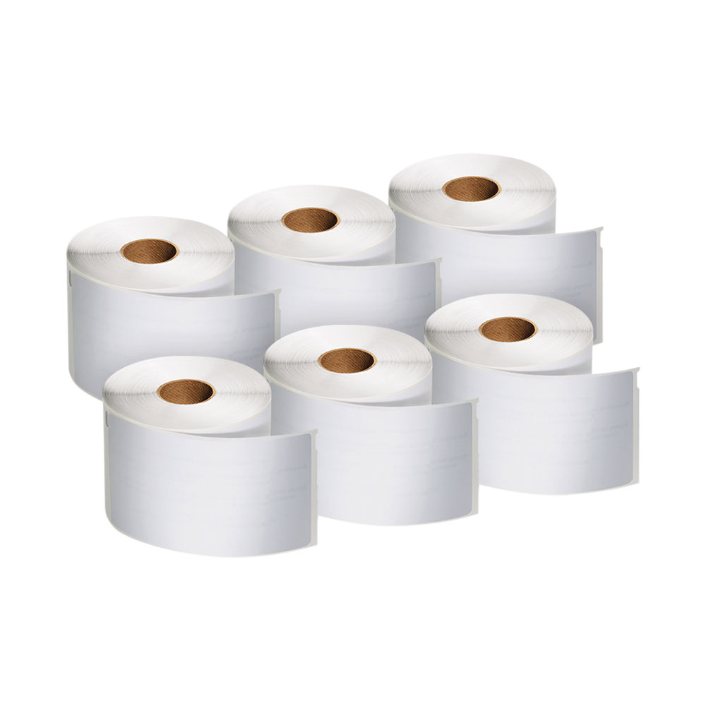Dymo 54mm x 101mm White LabelWriter Shipping labels (Pack of 6) - 2093092