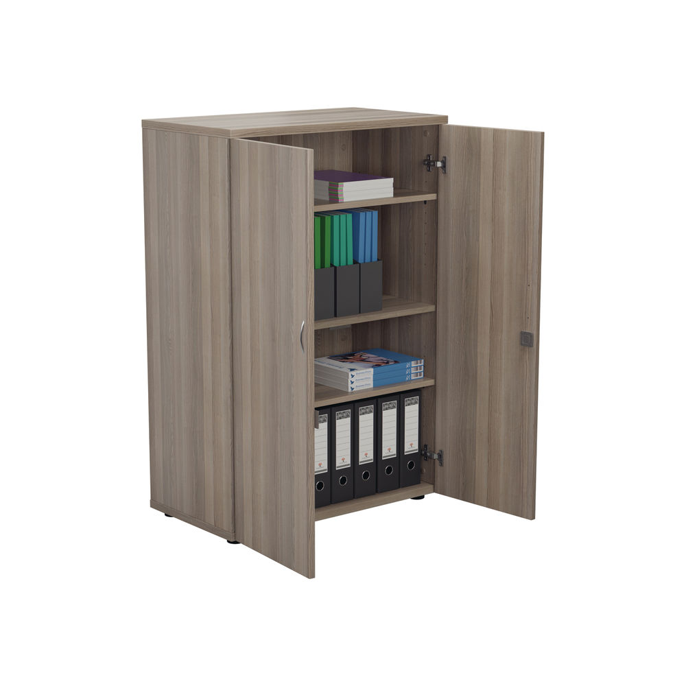 Jemini 1200 x 450mm Grey Oak Wooden Cupboard