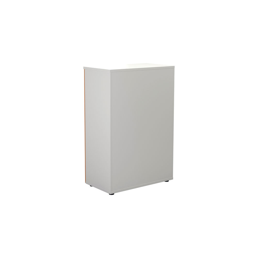 Jemini 1200 x 450mm White/Beech Wooden Cupboard