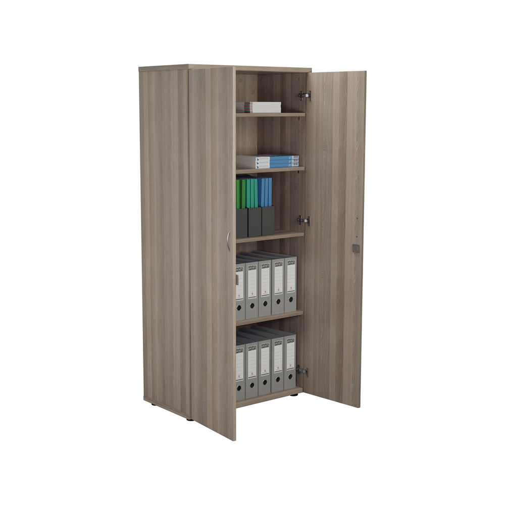 Jemini 1800 x 450mm Grey Oak Wooden Cupboard