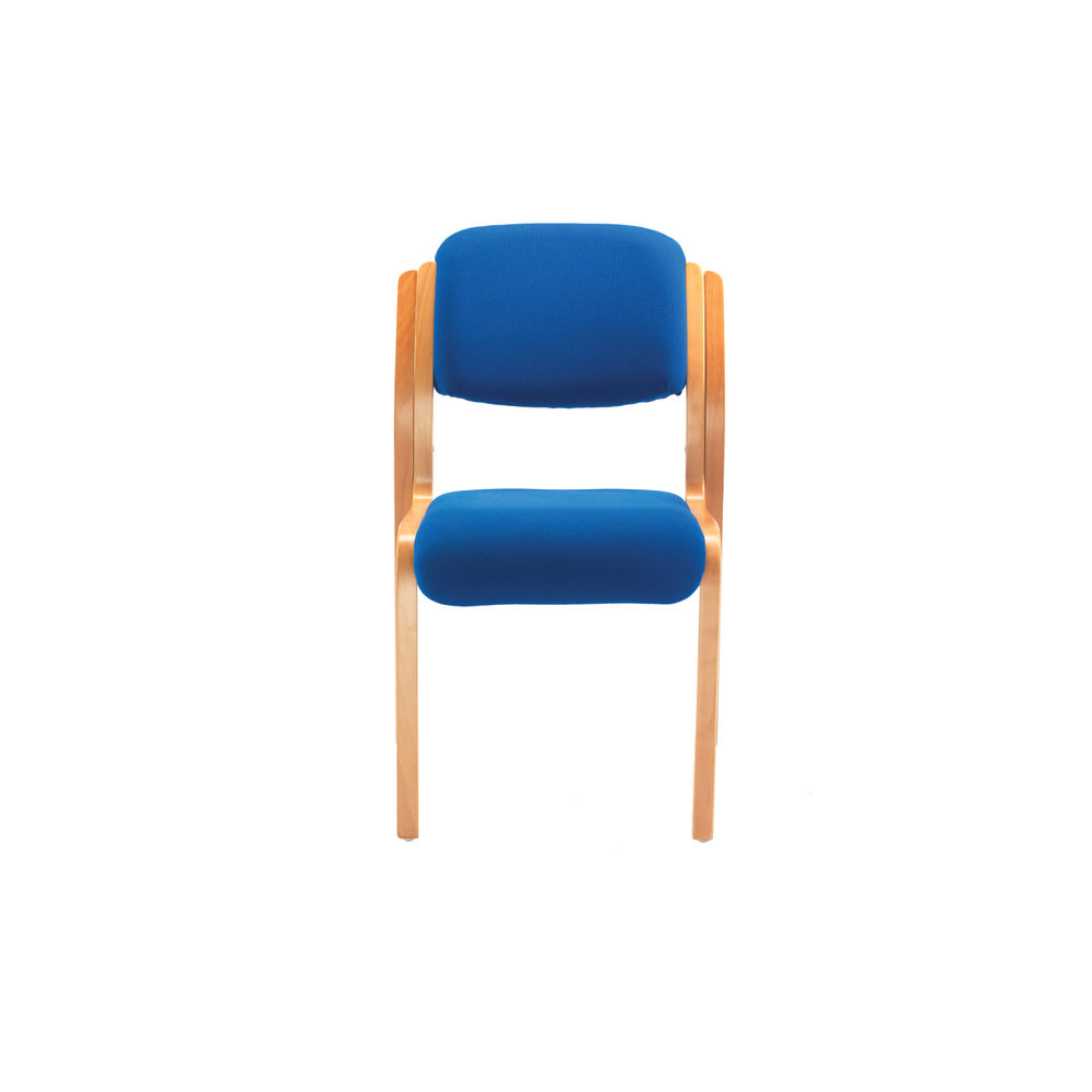 Jemini Blue Wood Frame Side Chair