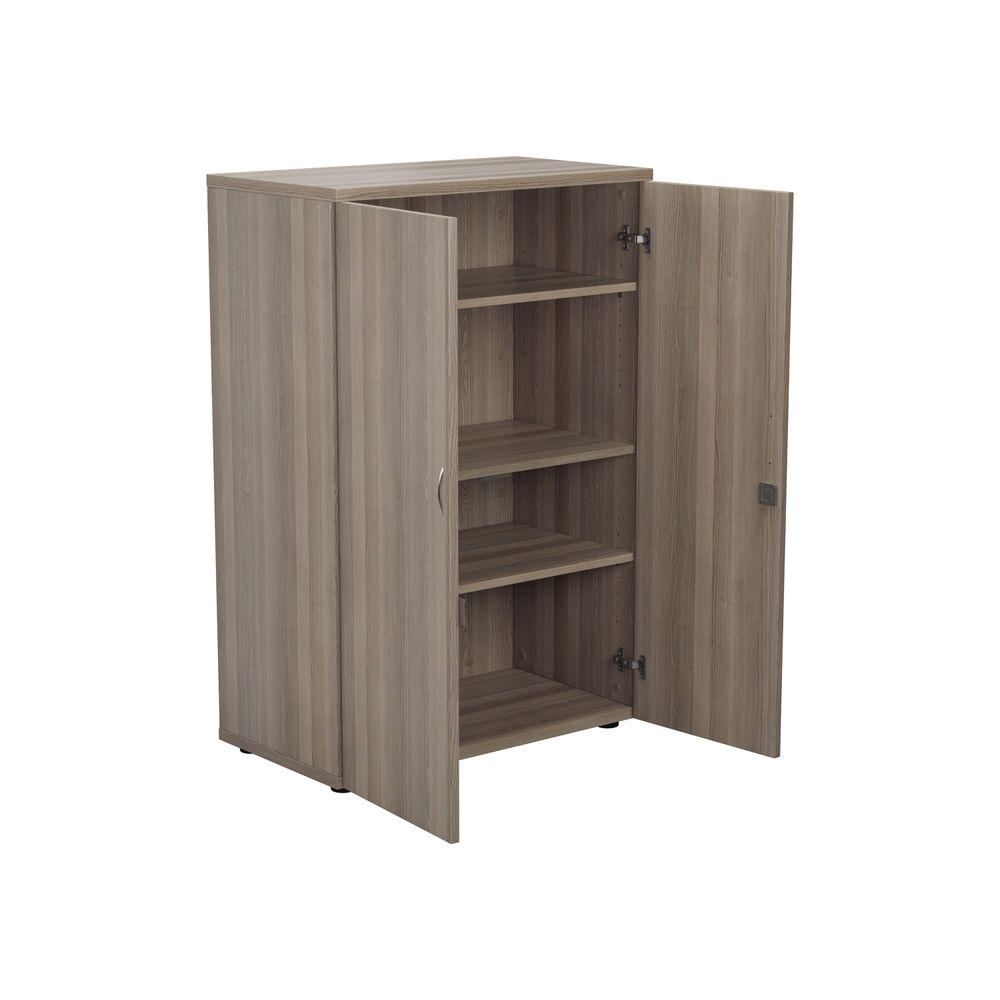 Jemini 1200 x 450mm Grey Oak Wooden Cupboard