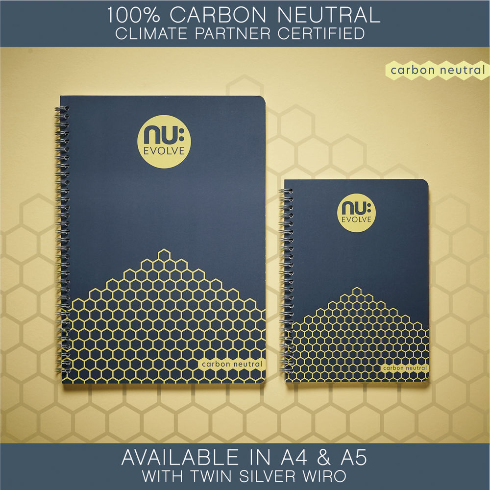 Nu Neutral Notebook Carbon Neutral A5 Dark Blue