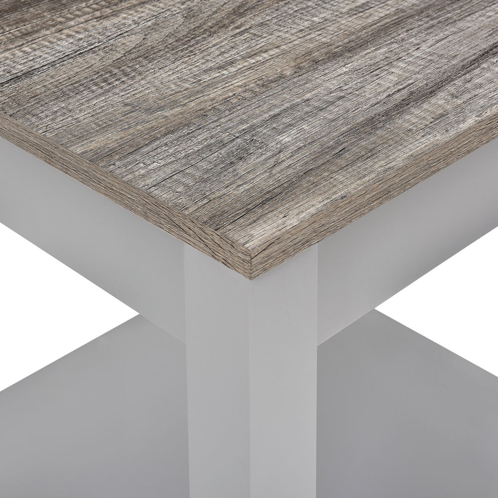 Carver End Table Grey