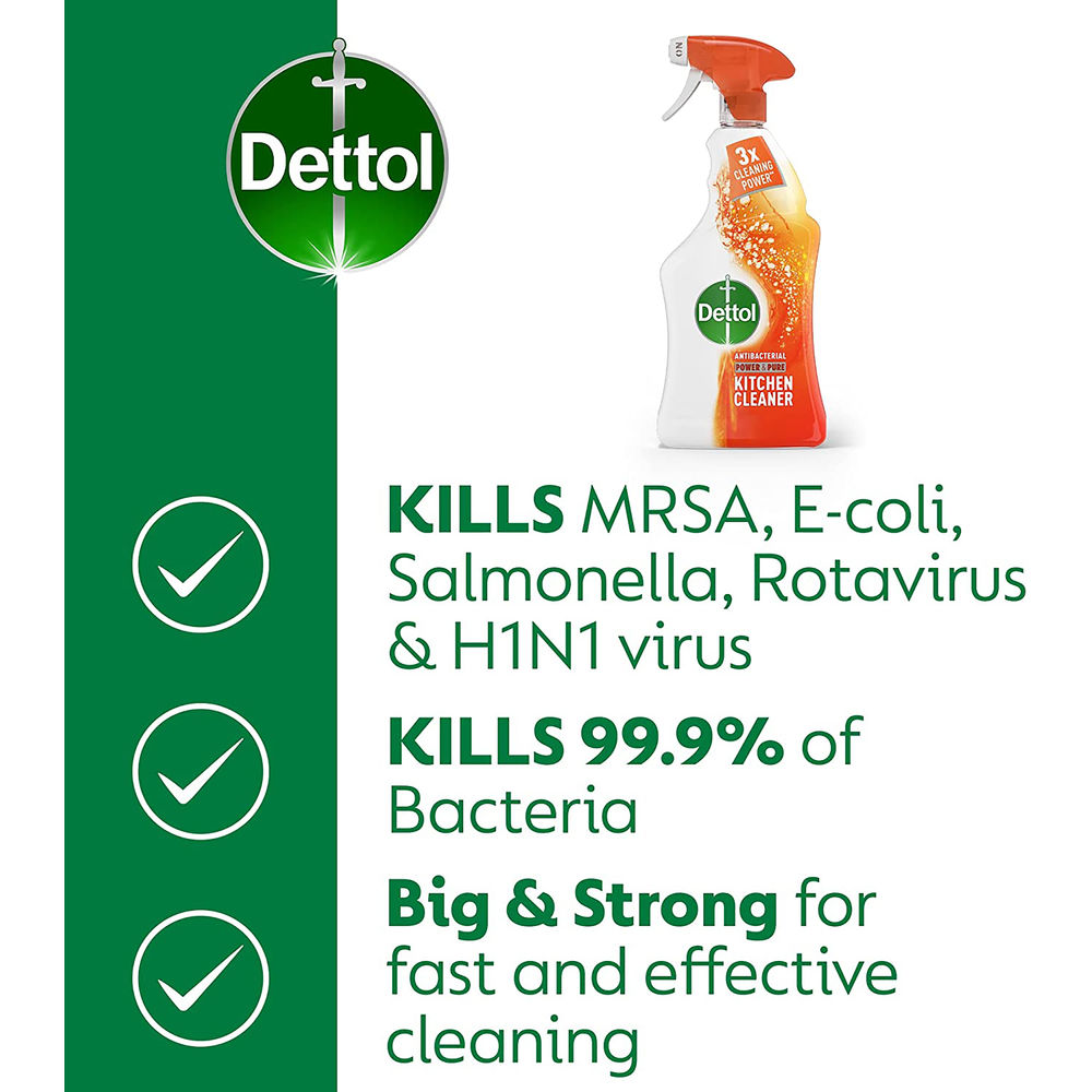 Dettol Kitchen Trigger Spray 1L