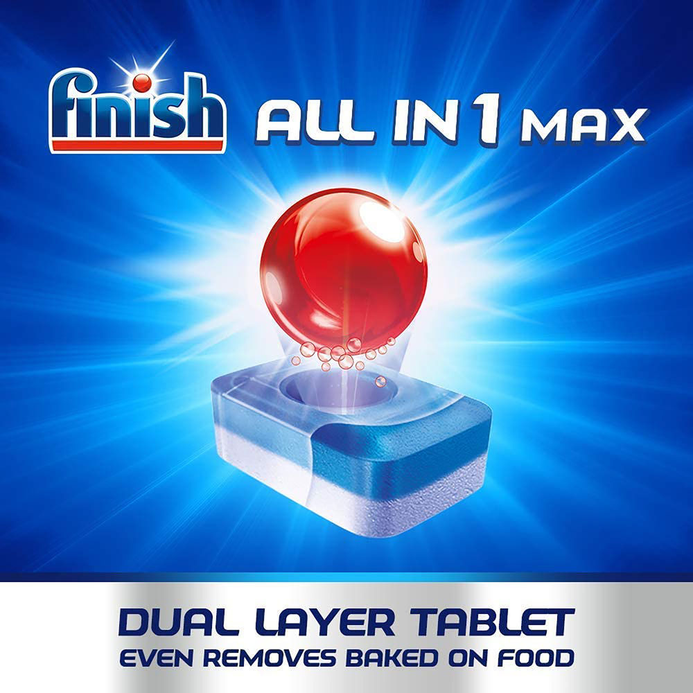 Finish Dishwasher Tablets Original All in 1 Max 60 Tablets