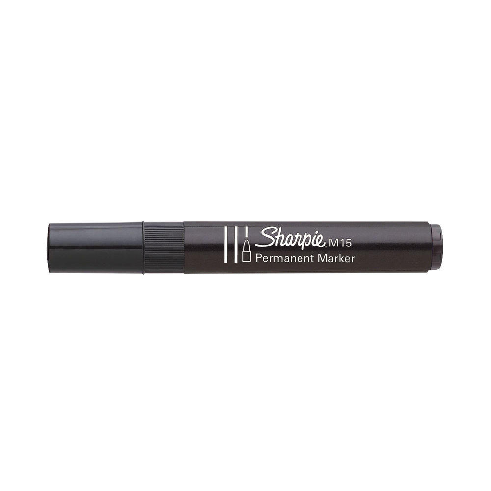 Sharpie M15 Black Professional Permanent Markers (Pack of 12)