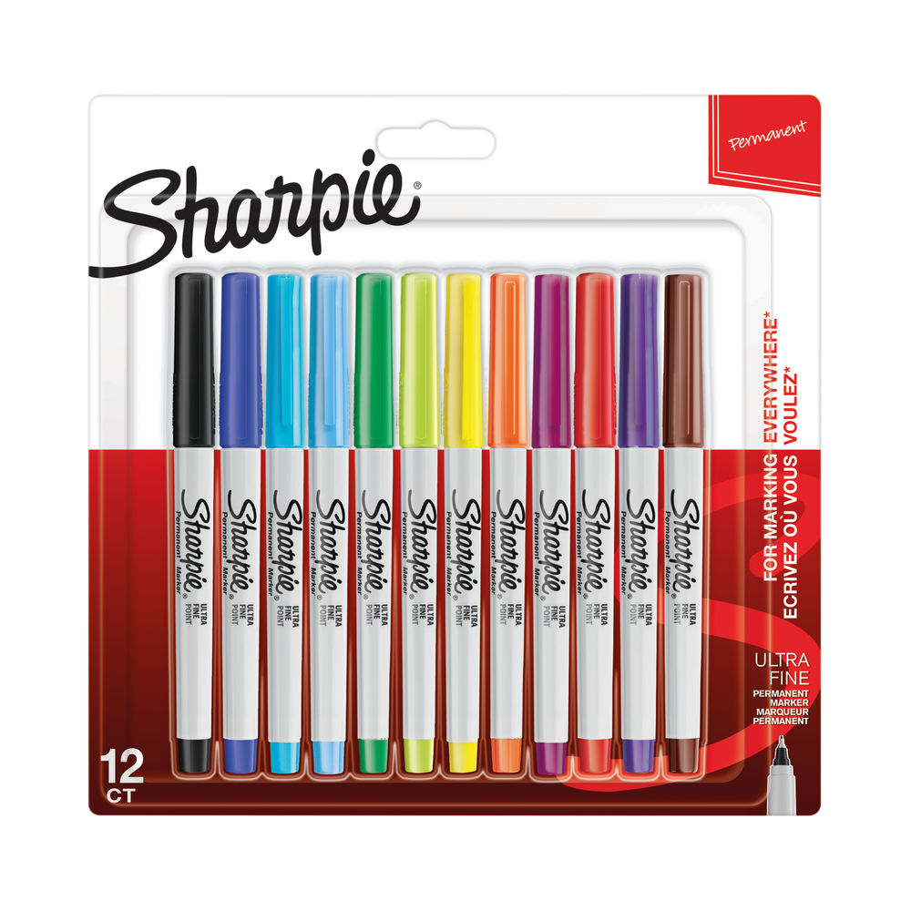 Get Wallpaper Sharpie Ultra Fine Permanent Markers Pack Of 12 S0941891 Desktop Wallpaper
