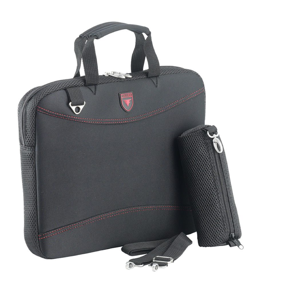 Falcon Neoprene Laptop  Sleeve  16  inch  Black 2598