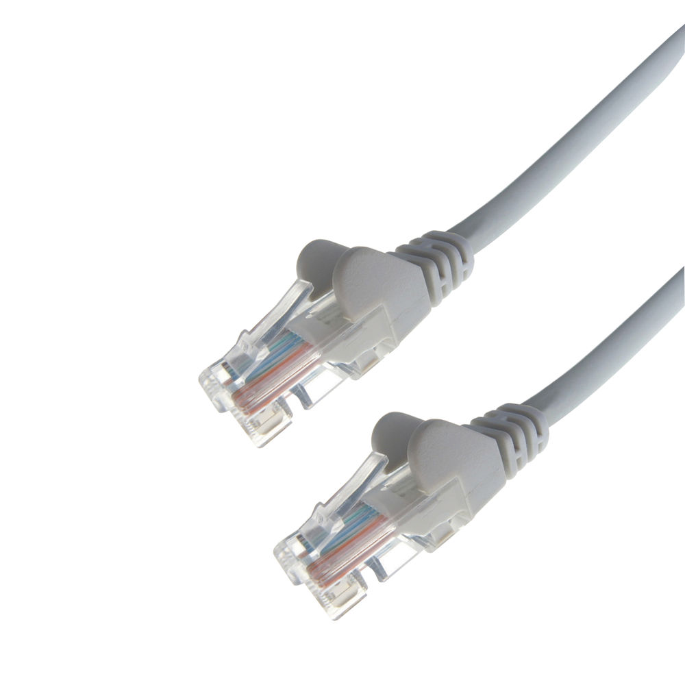 Connekt Gear RJ45 Cat6 Grey 1m Snagless Network Cable 31-0010G