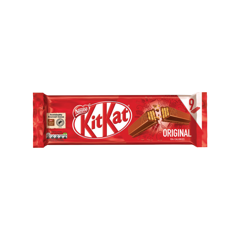 Nestle KITKAT 2 FINGER MILK CHOC PK9