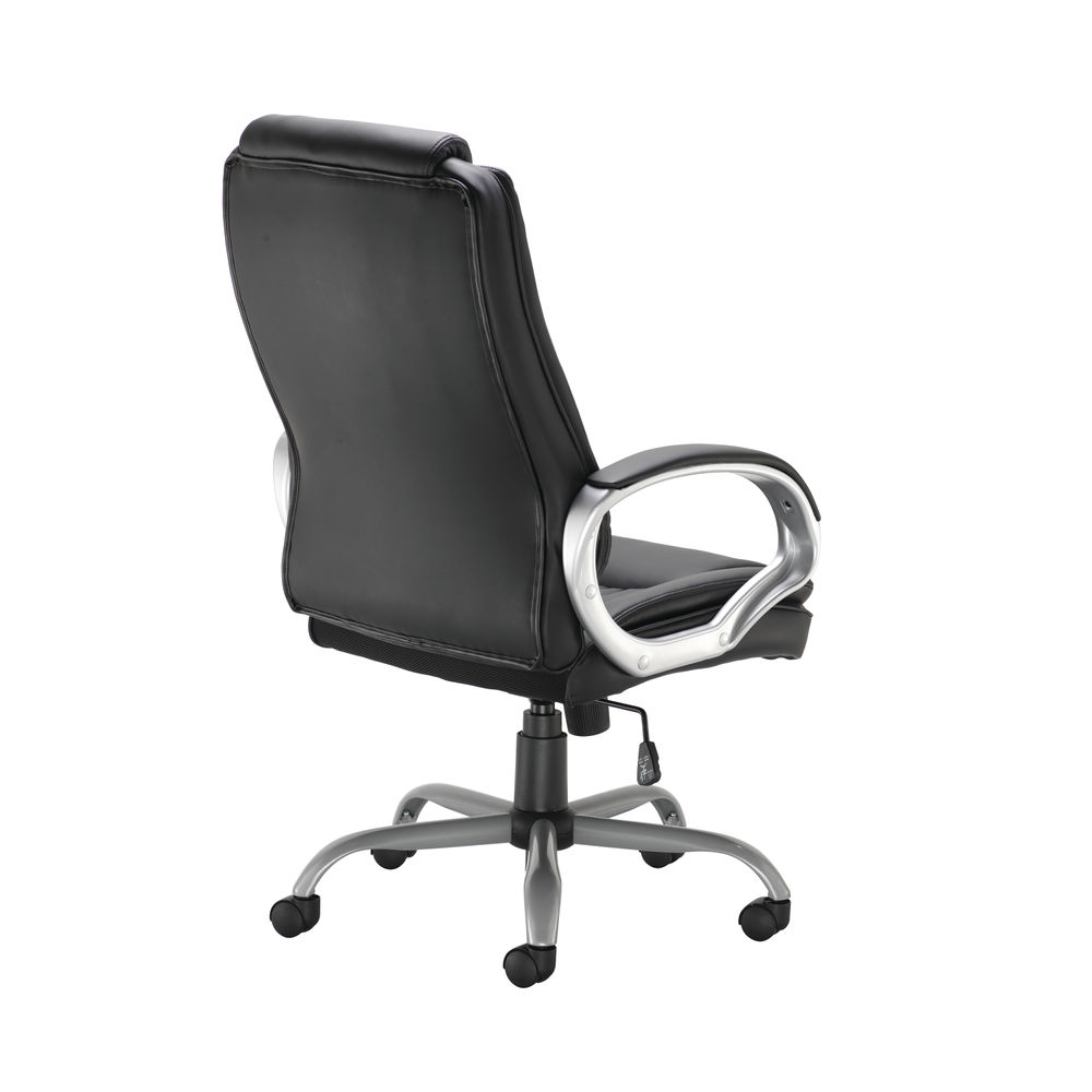 Darcy Black Executive Elite Leather Look Office Chair