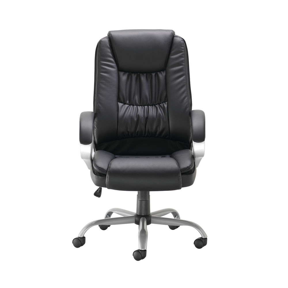 Darcy Black Executive Elite Leather Look Office Chair