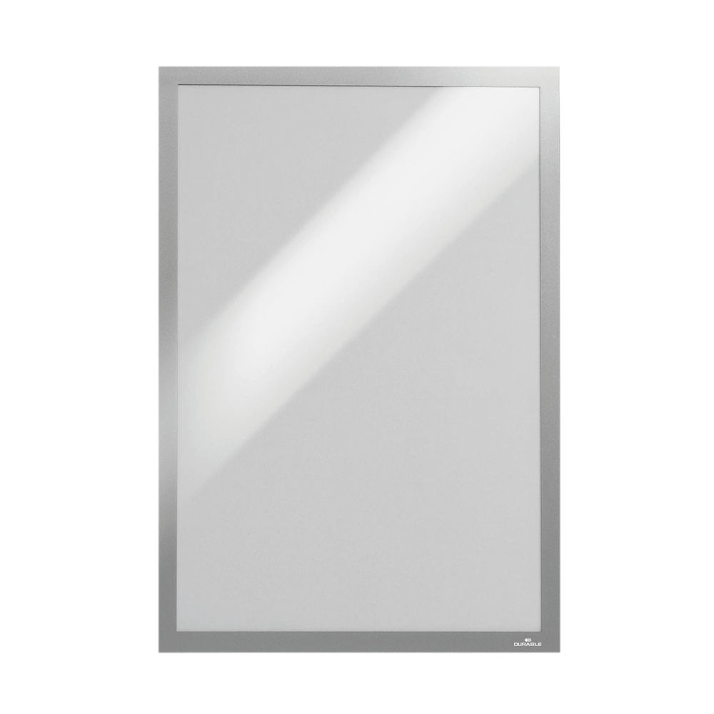Durable Infoframe Duraframe Self Adhesive A3 Silver (Pack of 2) 4873/23