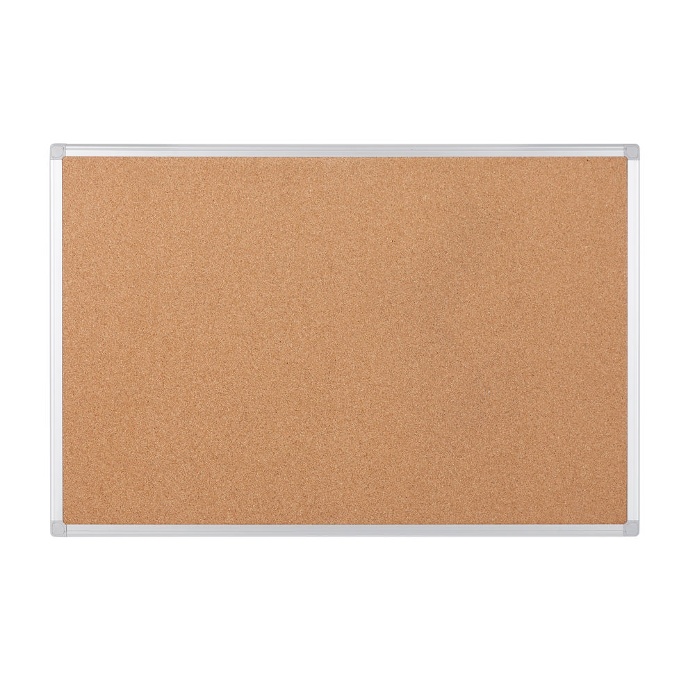 Bi-Office Earth-It Aluminium Frame Cork Board 1200x900mm CA051790