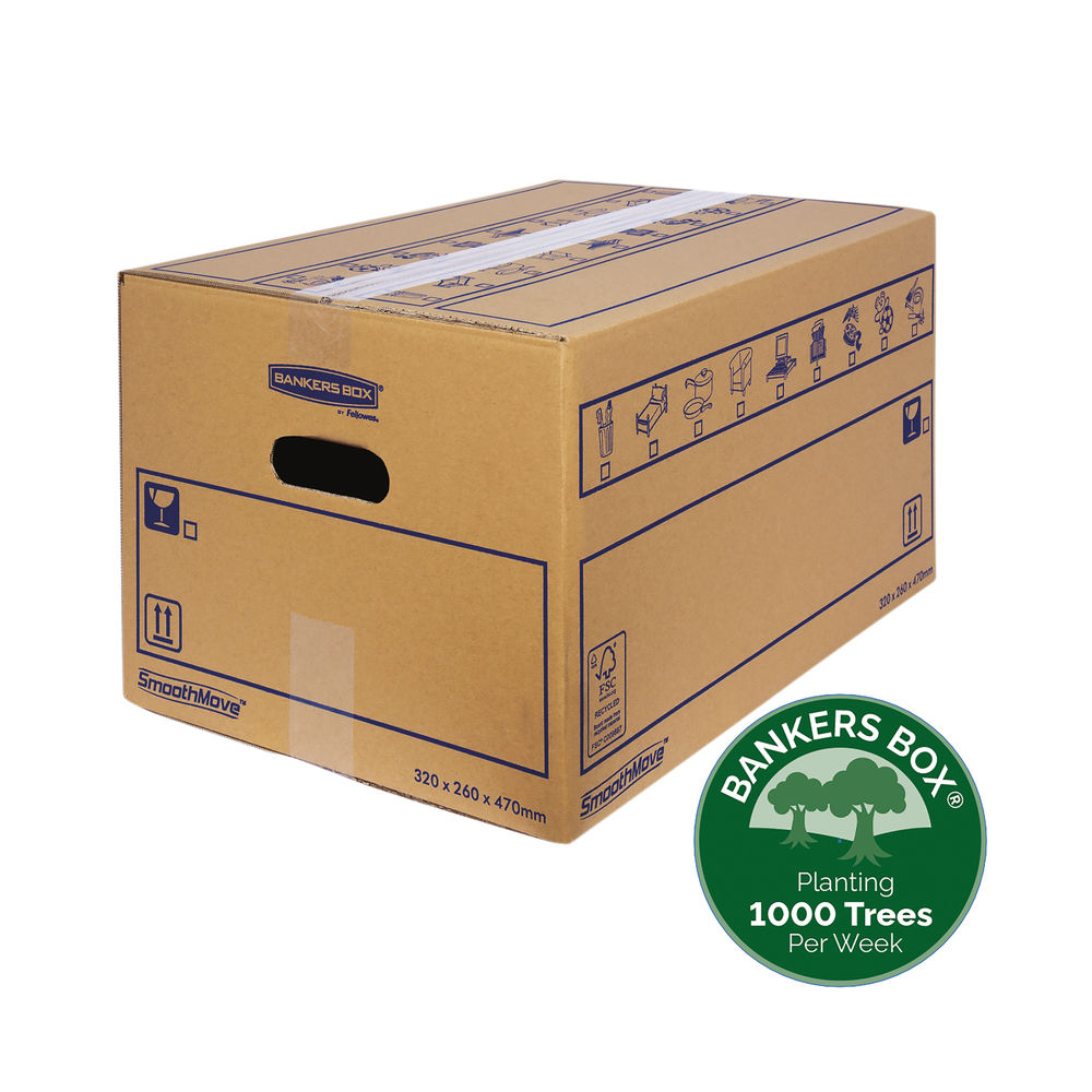 Bankers Box SmoothMove Standard Box 320x470mm - (Pack of 10)