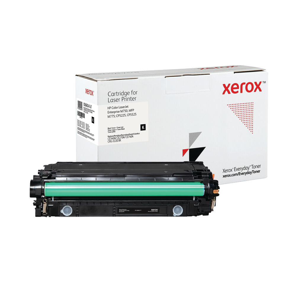 Xerox Everyday Replacement For CE340A/CE270A/CE740A Laser Toner Black 006R04147