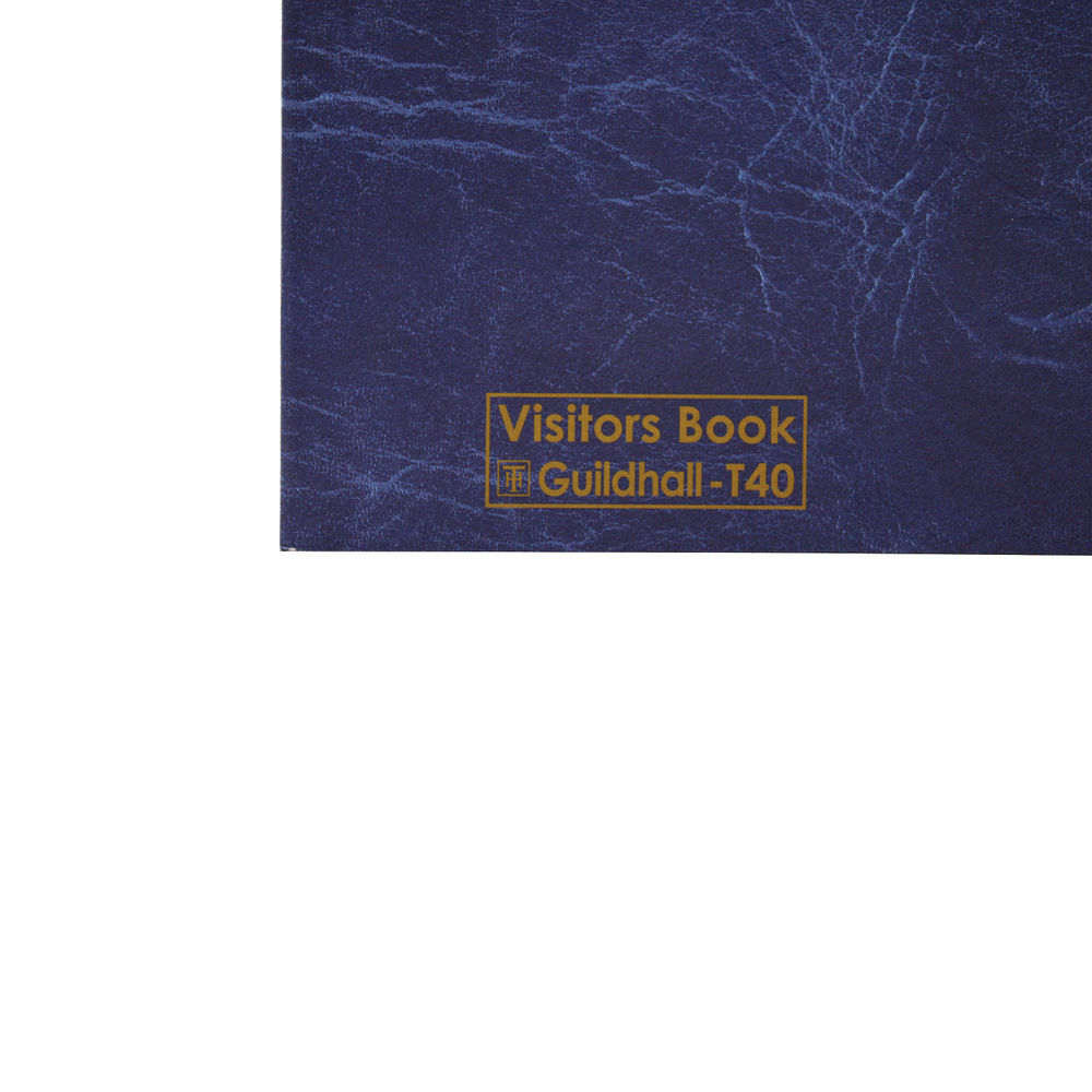 Guildhall Loose Leaf Black Visitors Book