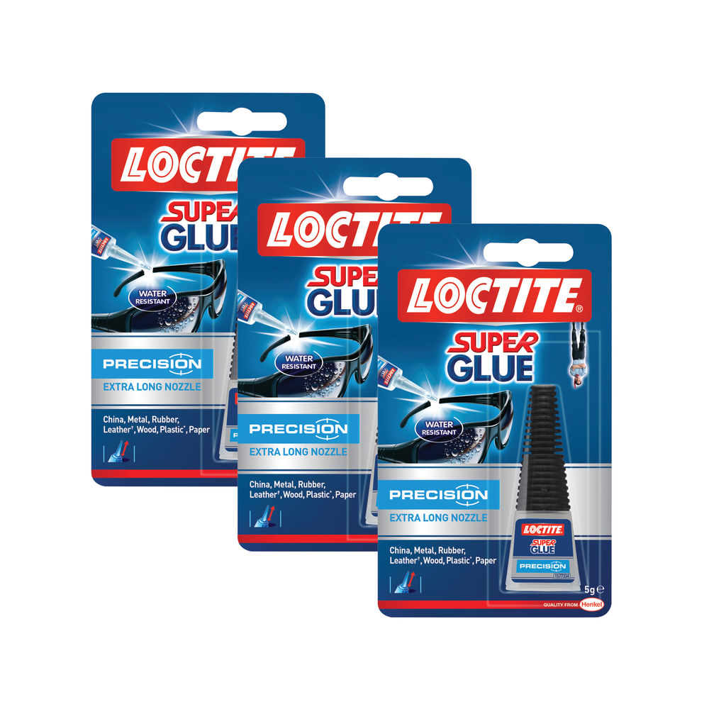 Loctite Super Glue Precision 5g 3 For 2