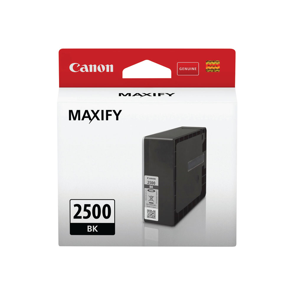 Canon PGI-2500BK Black Ink Cartridge - 9290B001