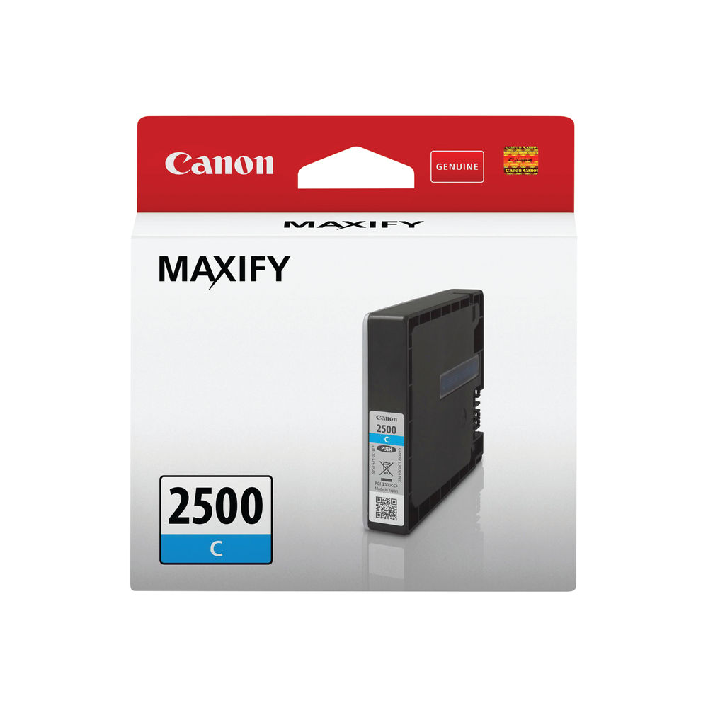 Canon PGI-2500C Inkjet Cartridge Cyan 9301B001