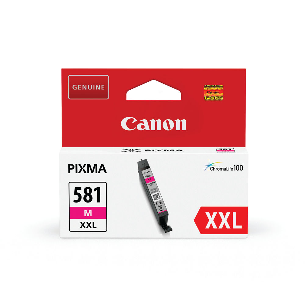 Canon CLI-581M XXL Magenta Ink Cartridge 1996C001