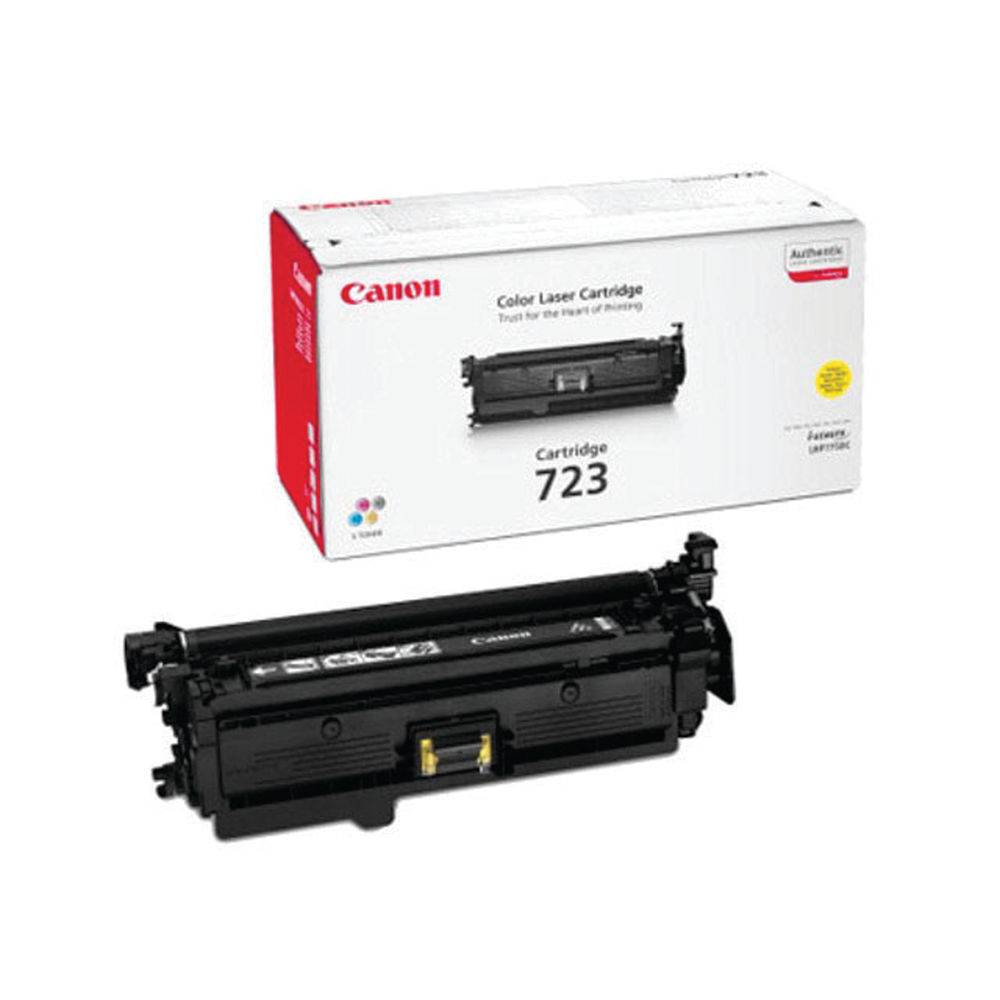 Canon 723Y Toner Cartridge Yellow 2641B002