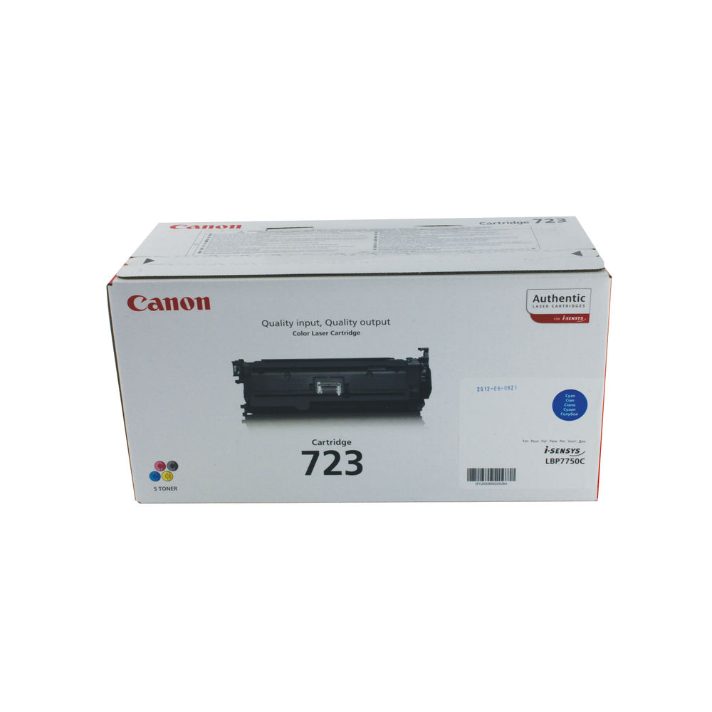 Canon 723C Toner Cartridge Cyan 2643B002