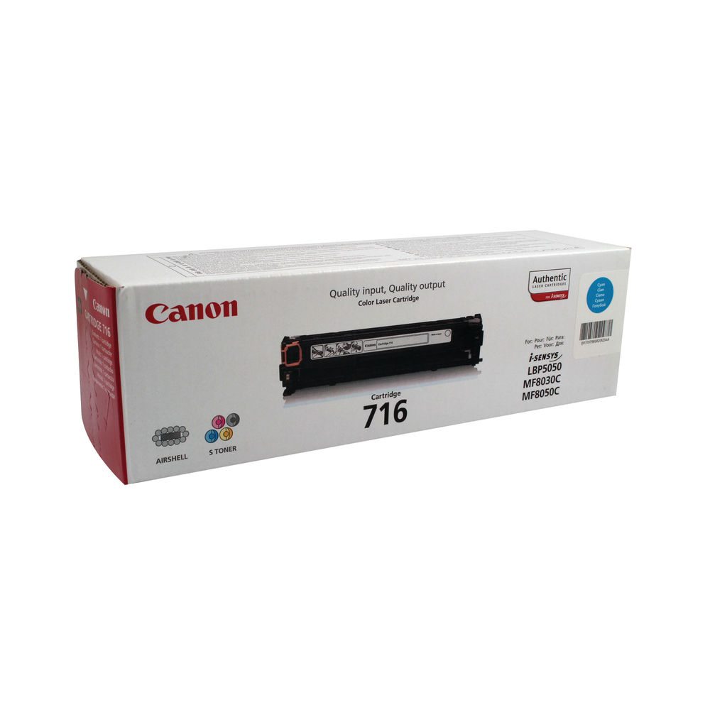 Canon 716C Toner Cartridge Cyan 1979B002