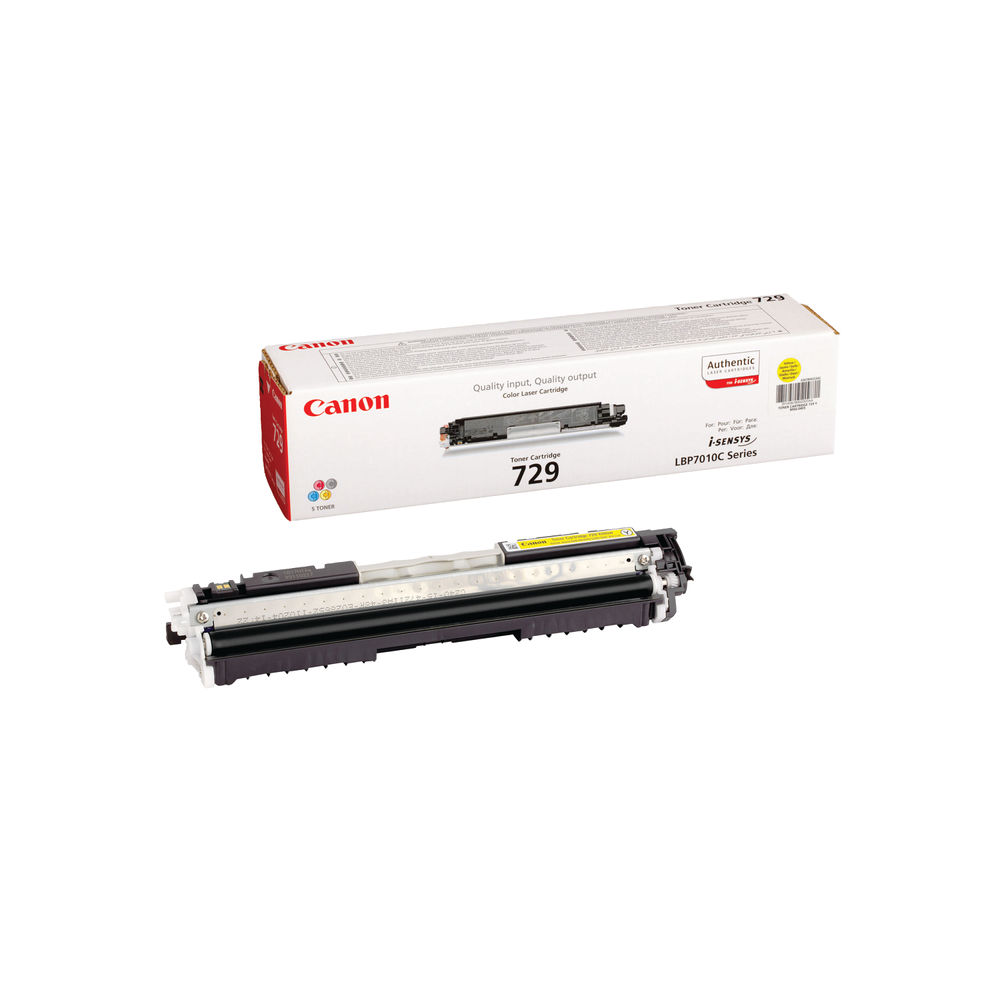 Canon 729 Yellow Toner Cartridge 4367B002AA