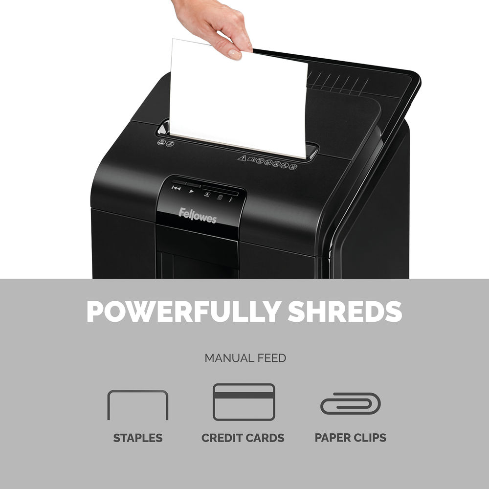 Fellowes AutoMax 100M Mini-Cut Shredder