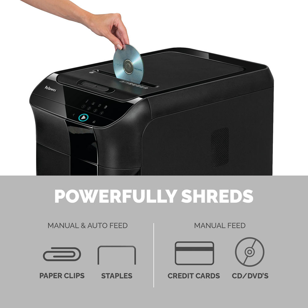 Fellowes AutoMax 550C Cross-Cut Shredder