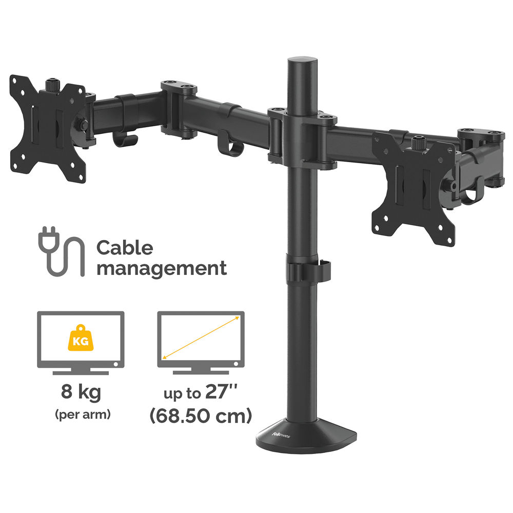 Fellowes Reflex Dual Monitor Arm