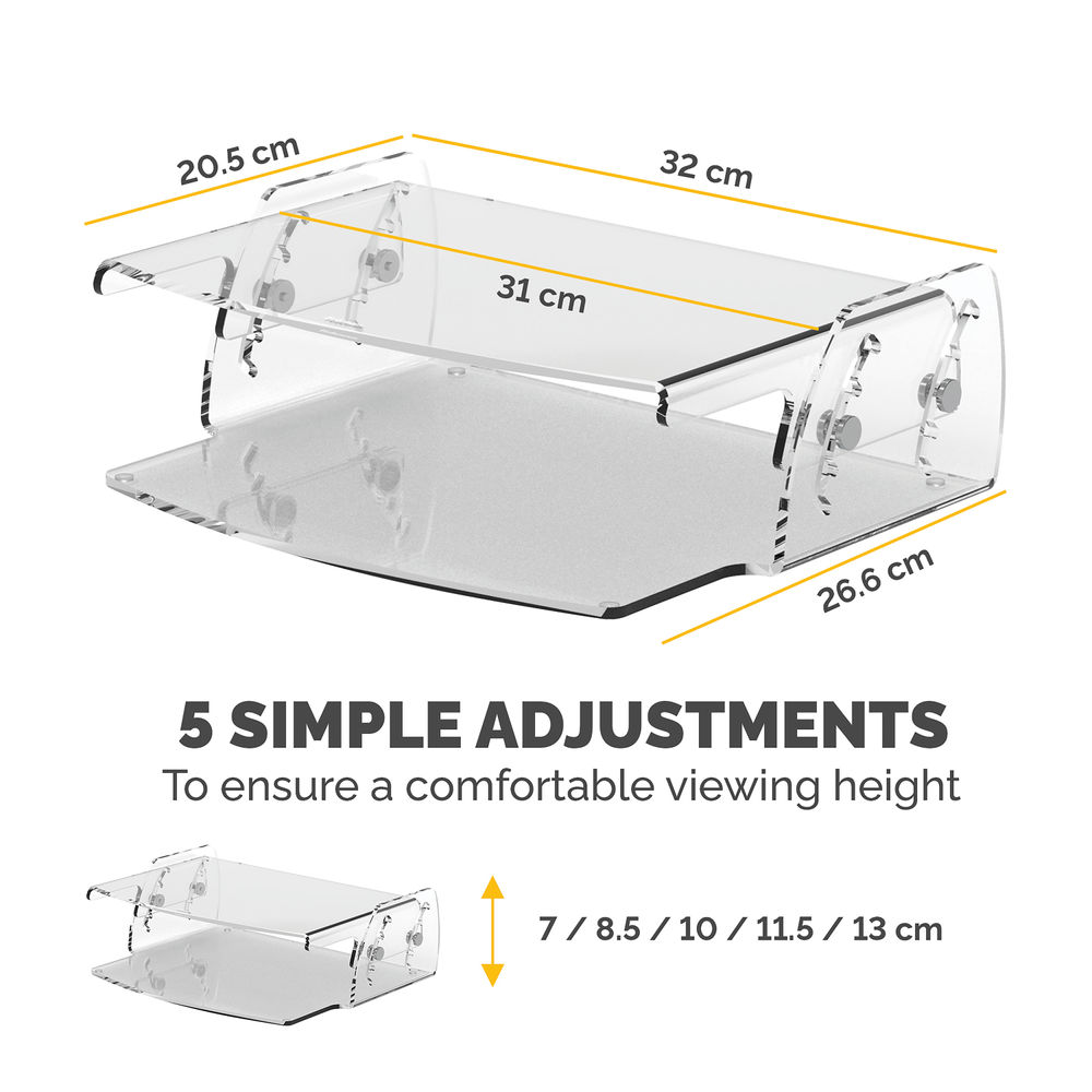 Fellowes Clarity Monitor Riser