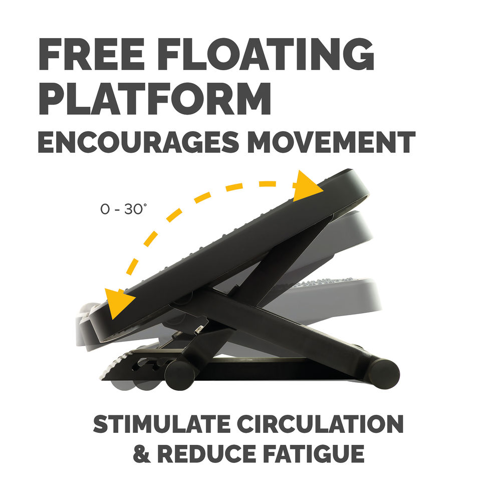 Fellowes Professional Series Black Ultimate Footrest