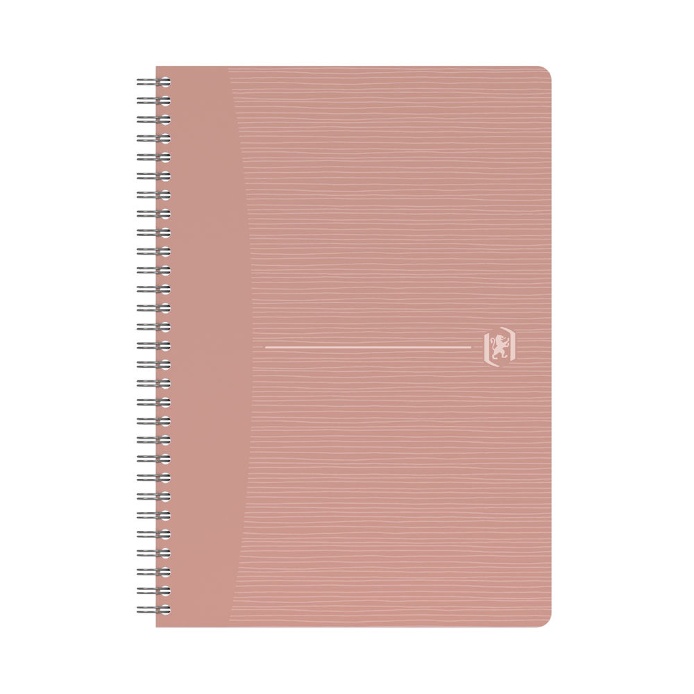 Oxford My Style Wirebound Notebook 180 Pages A5 Assorted (Pack of 5)